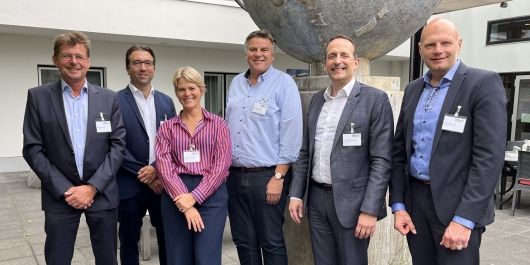 ACCF || LTR: Michael Hoppe, Dr. Tobias Riege, Susanne Klingler-Werner, Henning Dieter, Dr. Pierre-Dominique Prümm und Dietmar Focke